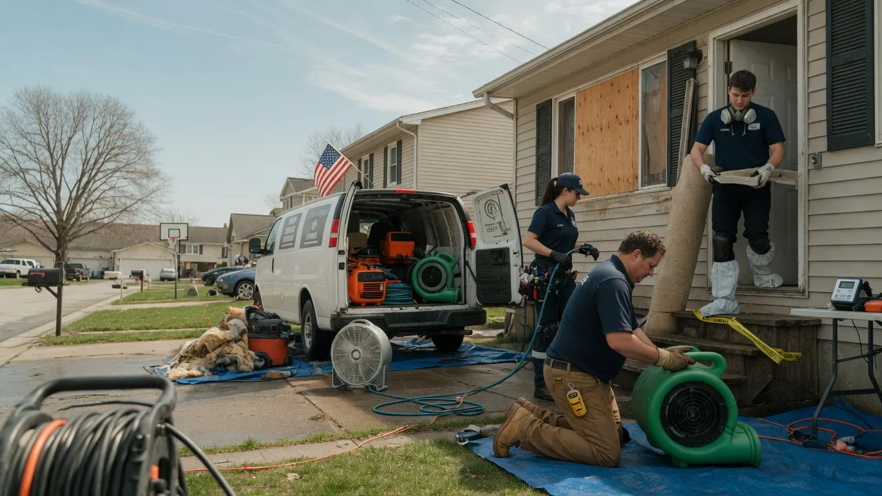 Water Damage Restoration in Morristown, NJ near me